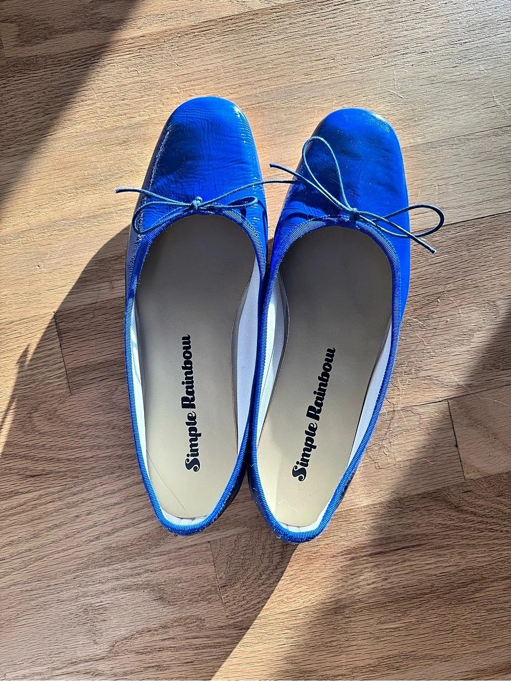 Simple Rainbow Anaïs Blue Ballet Flats US 10